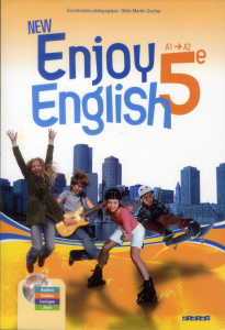 New Enjoy English 5e A1-A2. Avec 1 DVD - Martin-Cocher Odile
