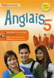 Enjoy English 5e. Cahier d'entraînement - Martin-Cocher Odile