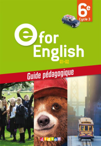 E for English 6e A1-A2. Guide pédagogique - Herment Mélanie