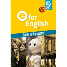 E for English 5e A2. Guide pédagogique, Edition 2017 - Herment Mélanie ; Cursat Laura ; Bordat Virginie ;