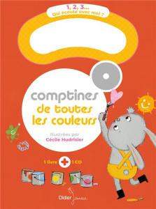 Comptines de toutes les couleurs. Avec 1 CD audio MP3 - Hudrisier Cécile