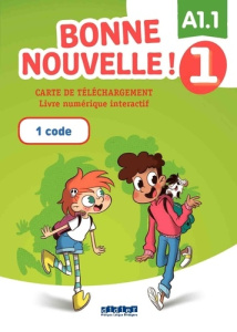 Carte de téléchargement Bonne nouvelle ! Niveau 1. Livre numérique interactif élève