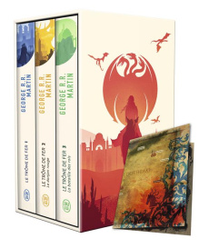 Le trône de fer (A game of Thrones) : Coffret en 3 volumes. Tome 1, Le trône de fer ; Tome 2, Le don - Martin George R. R. ; Sola Jean