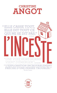 L'inceste - Angot Christine