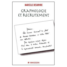Graphologie et recrutement - Desurvire Marcelle
