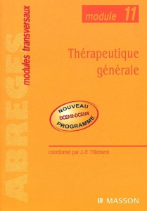 Thérapeutique générale - Tillement Jean-Paul