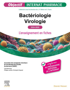 Bactériologie - Virologie. L'enseignement en fiches, Edition 2024-2025 - AEMIP (ASSOCIATION D