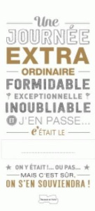 Une journée extraordinaire - COLLECTIF