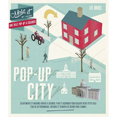 Pop-up city. Une ville pop-up à colorier - Bruce Lee