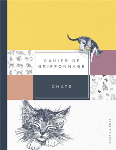 Cahier de griffonnage chats