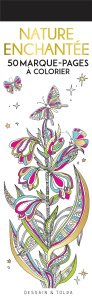 Nature enchantée. 50 marque-pages à colorier