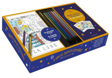 Tarot divinatoire à colorier. Avec 22 cartes à colorier, 22 cartes colorisées à jouer, 6 crayons de - Voituriez Mélanie