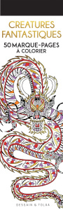 Créatures fantastiques. 50 Marque-pages à colorier