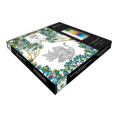 Mon kit Inspiration nature. Avec 3 illustrations à colorier sur papier épais (400g), 3 modèles en co - Franc Emilie ; Martin Julie