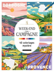 Week-end à la campagne. 40 coloriages mystère