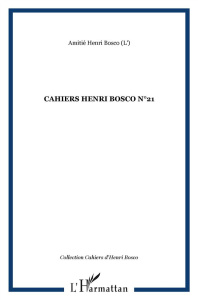 Cahiers Henri Bosco N° 21 - Morzewski Christian