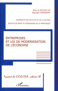 Entreprises et loi de modernisation de l'économie - Virassamy Georges