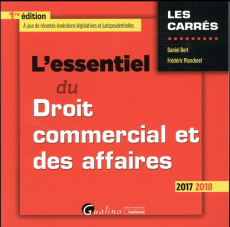 L'essentiel du droit commercial et des affaires - Bert D., Planckeel F.