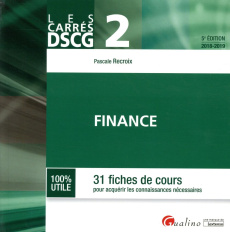 Finance / 31 fiches de cours pour acquérir les connaissances nécessaires - Recroix Pascale