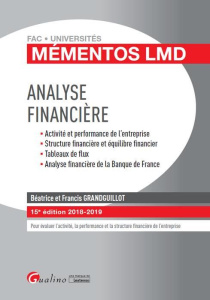 Analyse financière - Grandguillot Béatrice;Grandguillot Francis