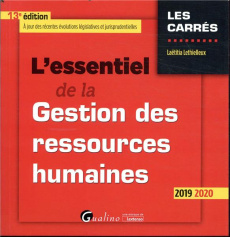 L'essentiel de la gestion des ressources humaines - Lethielleux Laëtitia