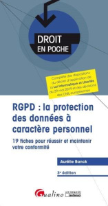 RGPD : la protection des données à caractère personnel - Banck Aurélie