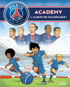 PSG album de coloriage - COLLECTIF