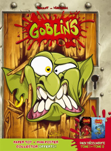 Goblin's Tomes 1 et 2 : Bêtes et méchants %3B En vert et contre tous. Avec 1 paper toy et 1 mini poste - Roulot Tristan - Martinage Corentin