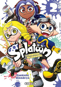 Splatoon, La contrée Clabousse Tome 2 - Hinodeya Sankichi ; Gorges Florent