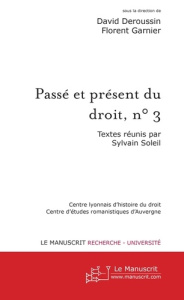 Passé et présent du droit, n° 3. L'ordalie : modalités et rationalités d'une épreuve judiciaire - Soleil Sylvain