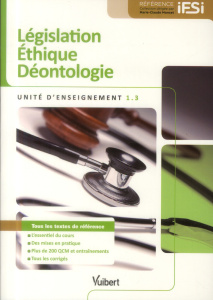 Législation Ethique Déontologie UE 1.3 - Landru Sylvie