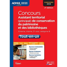 Concours Assistant territorial (principal) de conservation du patrimoine et des bibliothèques. Conco - Lejeune Albane ; Pointeau Delphine