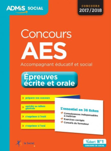 Concours AES Accompagnant éducatif et social - Epreuves écrite et orale. L'essentiel en 36 fiches, E - Gauthier Marion ; Taloc Gwenaëlle