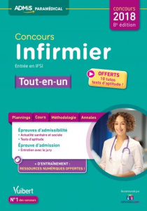 Concours infirmier. Tout-en-un, Edition 2018 - Jean Jérôme ; Moutarlier Muriel ; Serrière Virgini