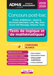 Tests de logiques et mathématiques. Ecoles de management Postbac - Thierry-Hildenbrand Benoît