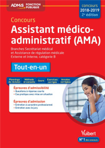 Concours Assistant médico-administratif (AMA). Tout-en-un, Edition 2018-2019 - Gueguen Mandi ; Gougeon Fabien