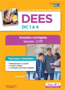 DEES, DC 1 à 4 . Annales corrigées, 16e édition - Rolland Marie ; Santamaria Eric