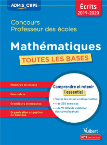 Mathématiques concours professeur des écoles. Toutes les bases, Edition 2019-2020 - Loison Marc ; Delplace Jean-Robert