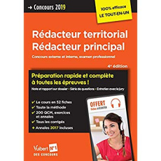 Concours Rédacteur territorial, Rédacteur principal. Concours externe et interne, examen professionn - Deslandes Luc ; Geninasca Fabienne ; Lebrun Pierre