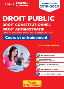 Droit public, Droit constitutionnel - Droit administratif. Concours et examens professionnels, catég - Bellégo Olivier ; Ingelaere Frédéric ; Lebrun Pier