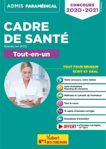 Concours cadre de santé - Entrée en IFCS. Tout-en-un, Edition 2020-2021 - Jacques Josseline