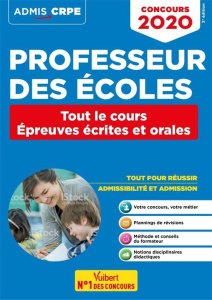 Concours professeur des écoles. Tout le cours Epreuves écrites et orales, Edition 2020-2021 - Loison Marc