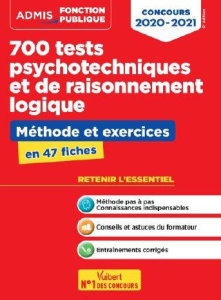 700 tests psychotechniques et de raisonnement logique. Méthode et exercices en 47 fiches, 6e édition - Kerdraon Emmanuel ; Lebrun Pierre-Brice