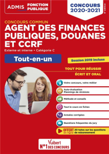 Concours commun Agent des finances publiques, douanes et CCRF Externe, interne, catégorie C. Tout-en - Dumas Dominique ; Herbaut Dominique ; Hoffert Méla