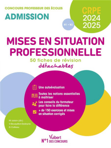 Mises en situation professionnelle Concours Professeur des écoles. 50 fiches de révision, Edition 20 - Loison Marc ; Bouquillon-Sadaune Valérie ; Catteau