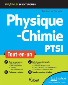 Physique-chimie PTSI. Tout-en-un - Almeras Loïc ; Cavelier Marc ; Giroud Claire ; Vil