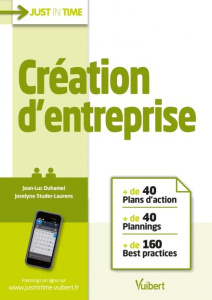 Création d'entreprise - Duhamel Jean-Luc ; Studer-Laurens Joselyne