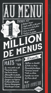 Au menu. 1 million de menus - Brancq-Lepage Isabel ; Veigas Fabrice ; Quantin Gw