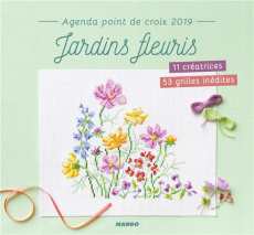 Agenda point de croix. Jardins fleuris, Edition 2019 - COLLECTIF