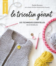 Le tricotin géant . Les techniques essentielles en 8 modèles - Buisson Emilie ; Besse Fabrice ; Roy Sonia